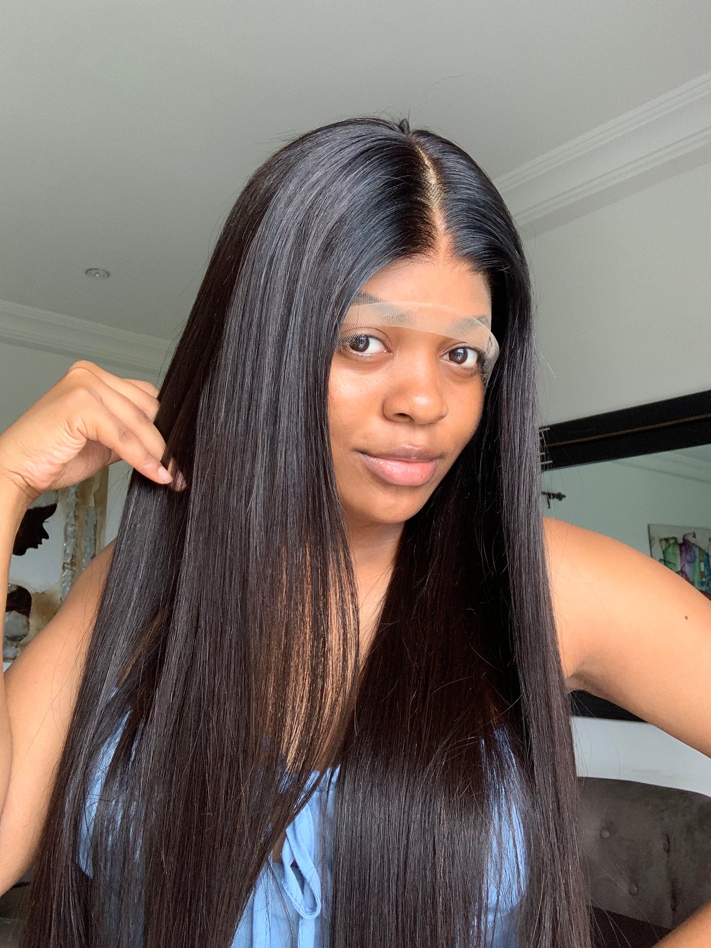 Silky straight