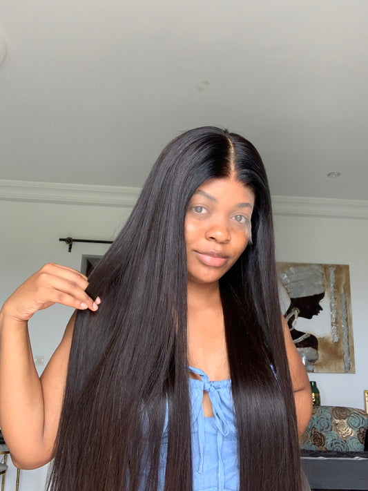 Silky straight