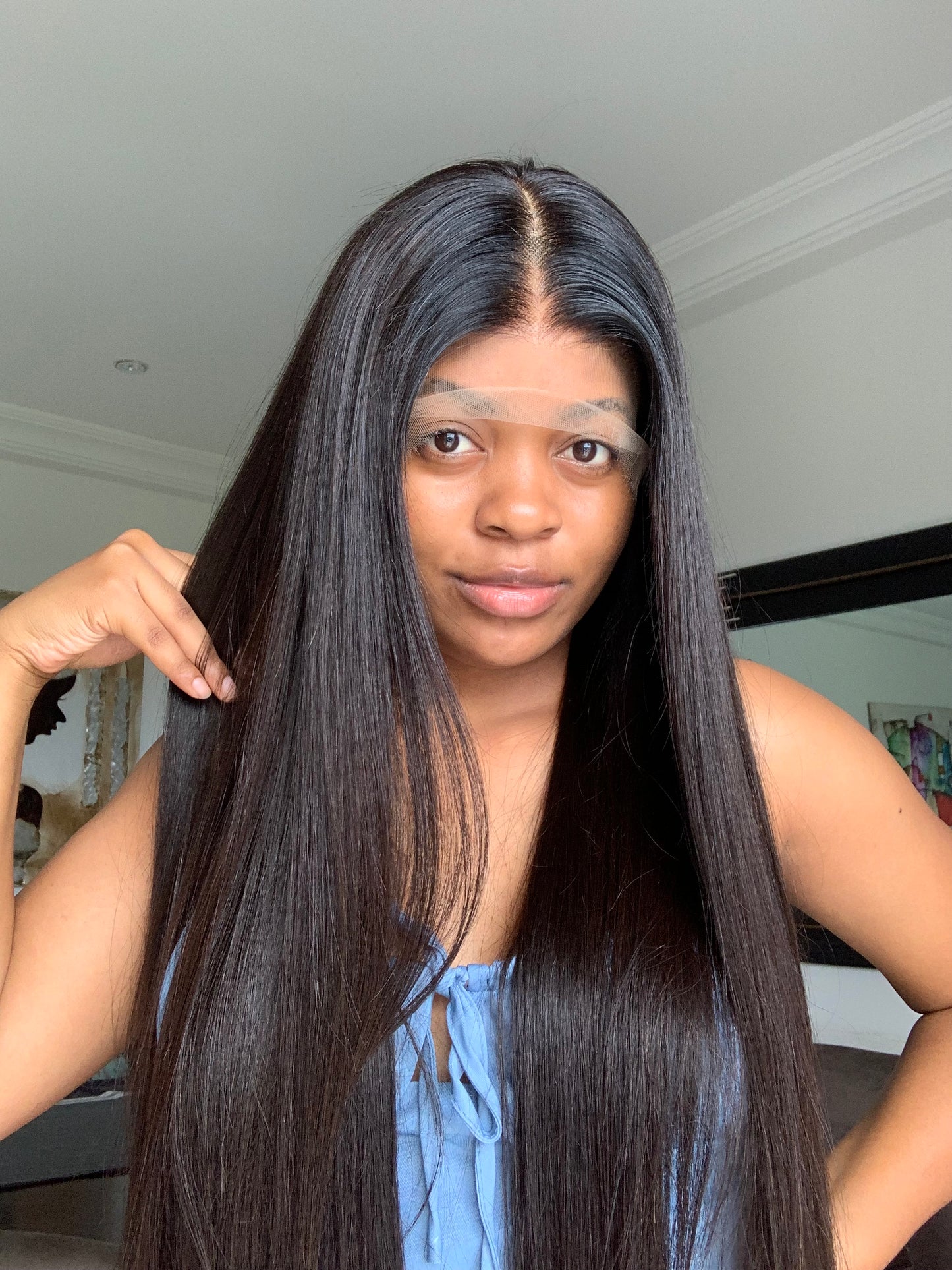 Silky straight
