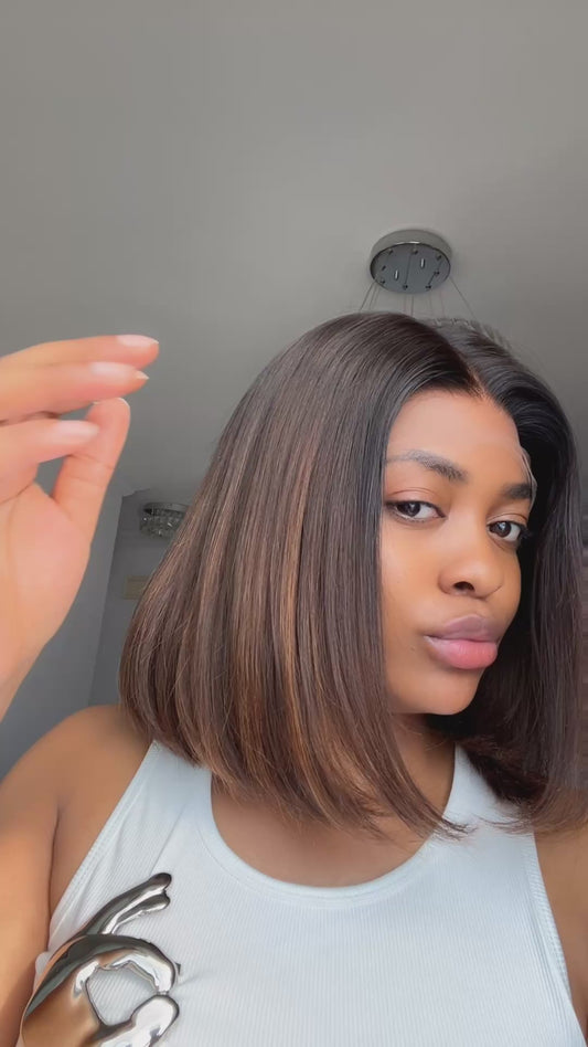 Caramel bob