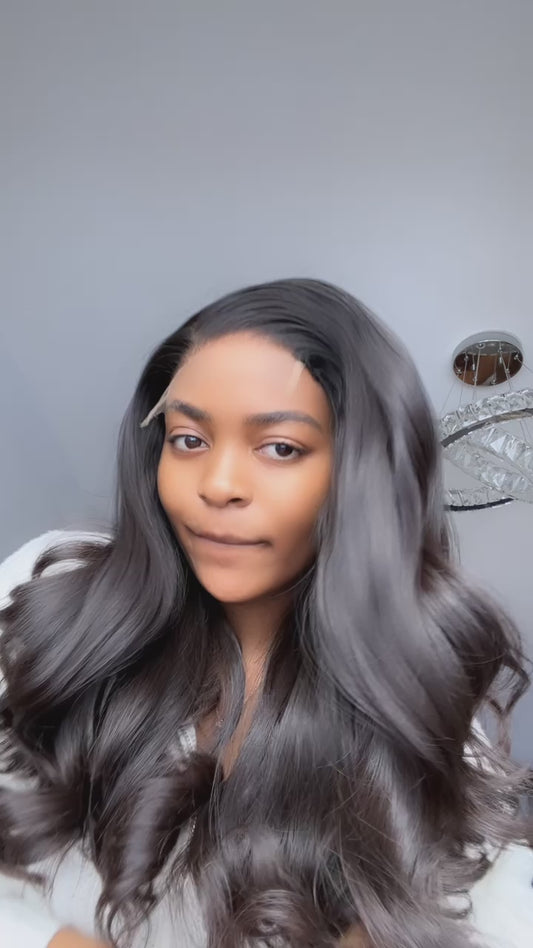 Natural color wavy