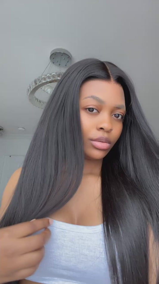 Silky straight