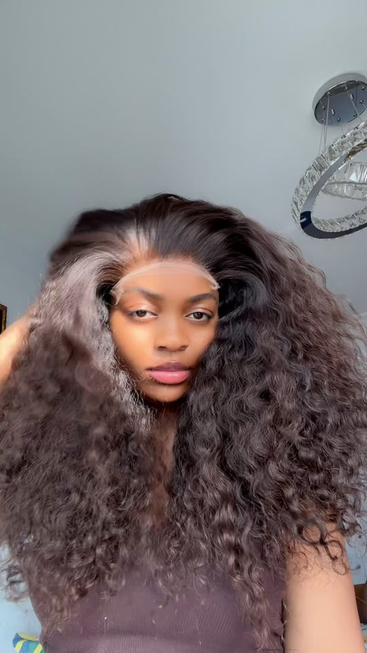 Soft curly Brown
